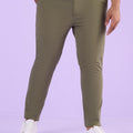 Plus Size Urban Ease Super Fine Twill Stretch Auto Adjust Chino | XL-7XL