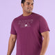 PLUS SIZE STRUCTURE KNIT GRAPHIC T-SHIRT FOR MEN | XL-7XL