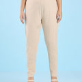 Plus Size Solid Knit Stretch Leggings | XL-7XL