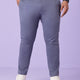 Plus Size Structure Print Auto Adjust Waist Stretch Chino | XL-7XL