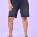 Plus Size Denim Stretch Shorts | XL-7XL
