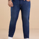 Plus Size Mid Blue Kevin Fit Stretch Jeans | XL-7XL