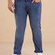 Plus Size Mid Night Indigo Washed Kevin Fit Stretch Jeans | XL-7XL
