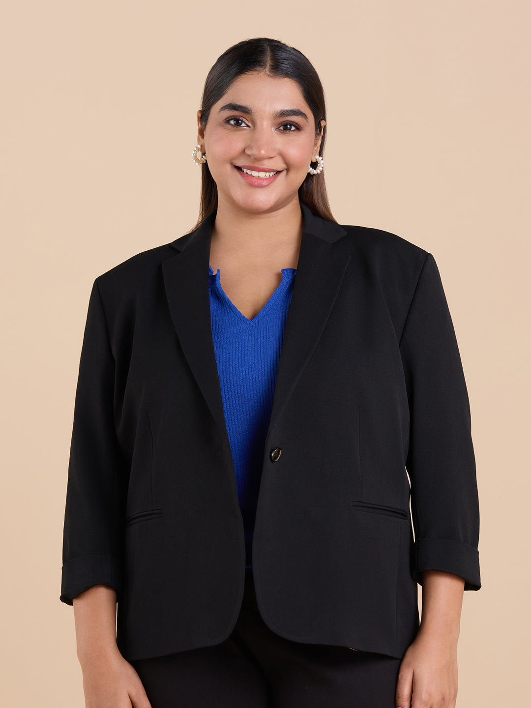 Get Plus Size Plus Size Womens Blazer- Work XL-7XL for WOMEN