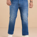Plus Size Urban Medium Wash Kevin Fit Flex Jeans | XL-7XL