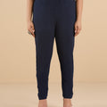 Plus Size Solid Knit Stretch Leggings | XL-7XL