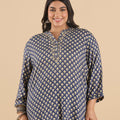 Plus Size Printed Viscose Kurti | XL-7XL