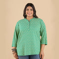Plus Size Printed Cotton Kurti | XL-7XL