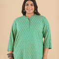 Plus Size Printed Cotton Kurti | XL-7XL