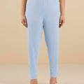 Plus Size Solid Knit Stretch Leggings | XL-7XL