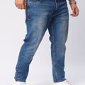 Plus Size Mens Zach Fit Light Wash StretchJeans | XL-7XL