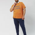 Men Everyday Solid Knit Jogger | XL-7XL