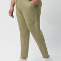 Plus Size Men Everyday Solid Knit Jogger | XL-7XL