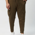 Plus Size Men Everyday Solid Knit Jogger | XL-7XL