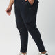Plus Size Men Everyday Solid Knit Jogger | XL-7XL