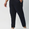 Plus Size Men Everyday Solid Knit Jogger | XL-7XL