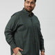 Plus Size Men Nautical Check Full Sleeve Shirts | XL-7XL