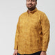 Plus Size Men Holiday Printed Full Sleeve Shirts | XL-7XL