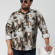 Plus Size Men’s Plus Size Printed Shirt | XL-7XL