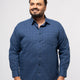 Plus size Giza Cotton Check Shirts For Men | XL-7XL