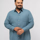 Plus size Solid Breezy Cotton Shirt For Men | XL-7XL