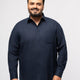 Plus size Solid Breezy Cotton Shirt For Men | XL-7XL
