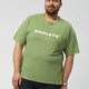 PLUS SIZE STRUCTURE KNIT GRAPHIC T-SHIRT FOR MEN | XL-7XL