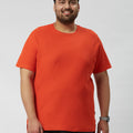 PLUS SIZE MEN STRUCTURED SOLID TEES | XL-7XL