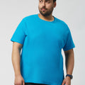 PLUS SIZE MEN STRUCTURED SOLID TEES | XL-7XL
