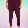 Knitted Viscose Nylon Stretch Leggings | XL-7XL