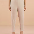Plus Size Solid Knit Stretch Leggings | XL-7XL