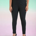 Knitted Viscose Nylon Stretch Leggings | XL-7XL