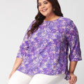 Plus Size DitsyTops: Where Fashion Flourishes with Delicate Floral Elegance| | XL-7XL
