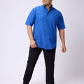 Plus Size BREZZY SOLID HALF SLEEVE SHIRT | XL-7XL