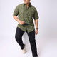 Plus Size PRINTED FLORAL HALF SLEEVE SHIRT | XL-7XL