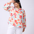Plus Size FLORAL PRINTED TOP | XL-7XL