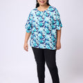 Plus Size FLORAL PRINTED TOP | XL-7XL
