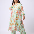 Plus Size ETHNIC FLORAL PRINT KURTA SET | XL-7XL