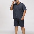 PLUS SIZE LOUNGE CO-ORD SET SHORT FOR MEN | XL-7XL