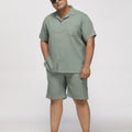 PLUS SIZE LOUNGE CO-ORD SET SHORT FOR MEN | XL-7XL