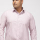 PLUS SIZE SMART CASUAL GIZA COTTON STRIPE SHIRT FOR MEN | XL-7XL
