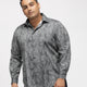 PLUS SIZE PRINTED GIZA SATIN PARTY SHIRT FOR MEN | XL-7XL