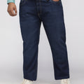 PLUS SIZE MEN’S STRETCHABLE TAPERED FIT JEANS – DARK WASH | XL-7XL