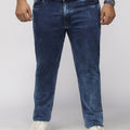 PLUS SIZE MEN’S STRETCHABLE KEVIN FIT JEANS – TRUE BLUE FROST WASH | XL-7XL