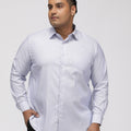 PLUS SIZE HALLMARK EASY CARE STRIPE SHIRT FOR MEN | XL-7XL
