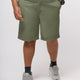 Plus size Solid Twill Holiday City Shorts For Men | XL-7XL