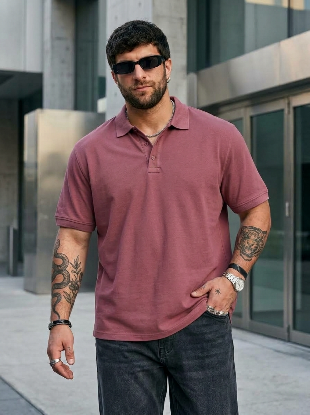 PLUS SIZE MEN SMART POLO | XL-7XL