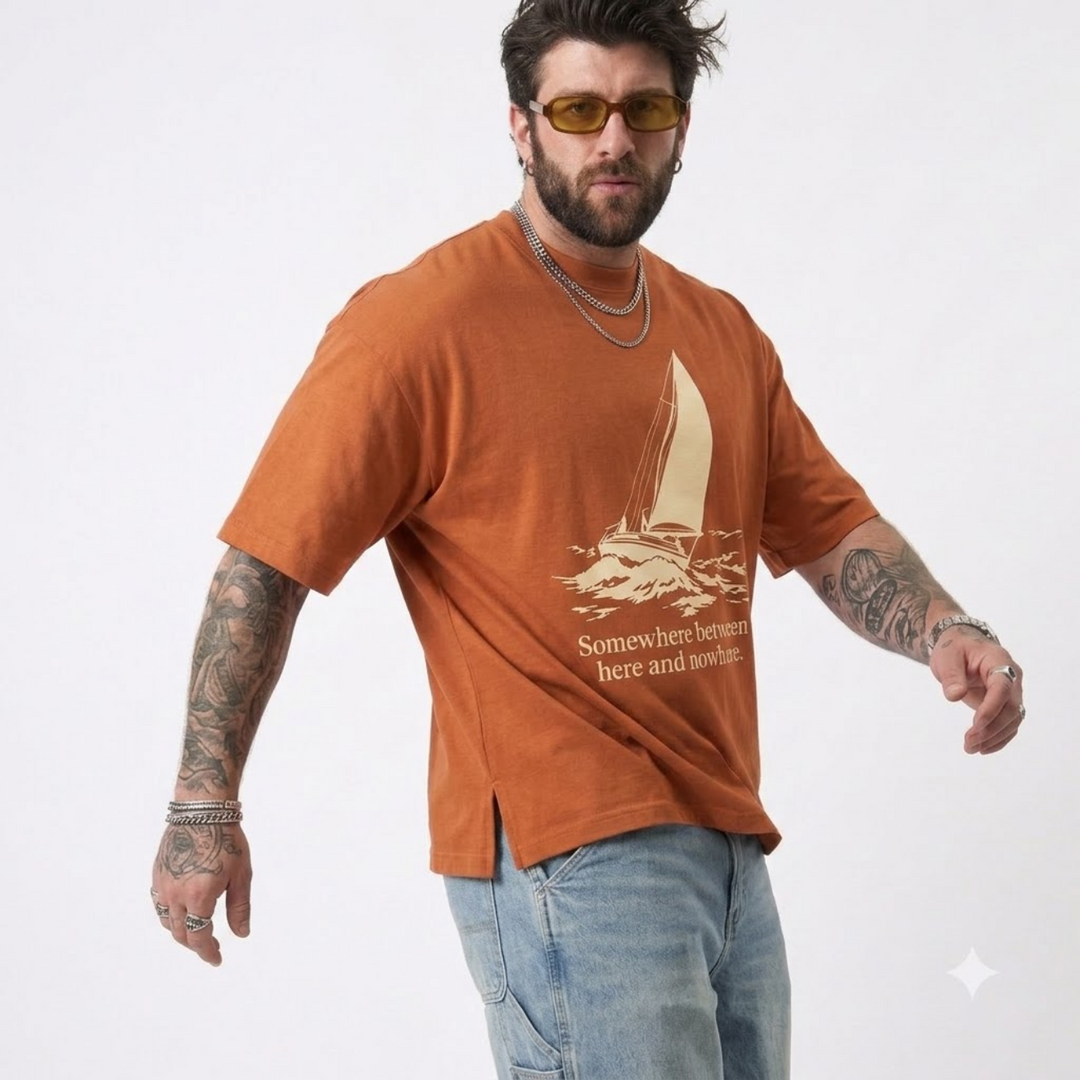 PLUS SIZE MEN GRAPHIC T-SHIRT| XL-7XL