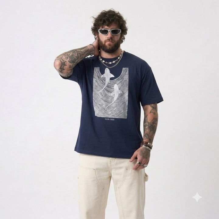 PLUS SIZE MEN GRAPHIC T-SHIRT| XL-7XL