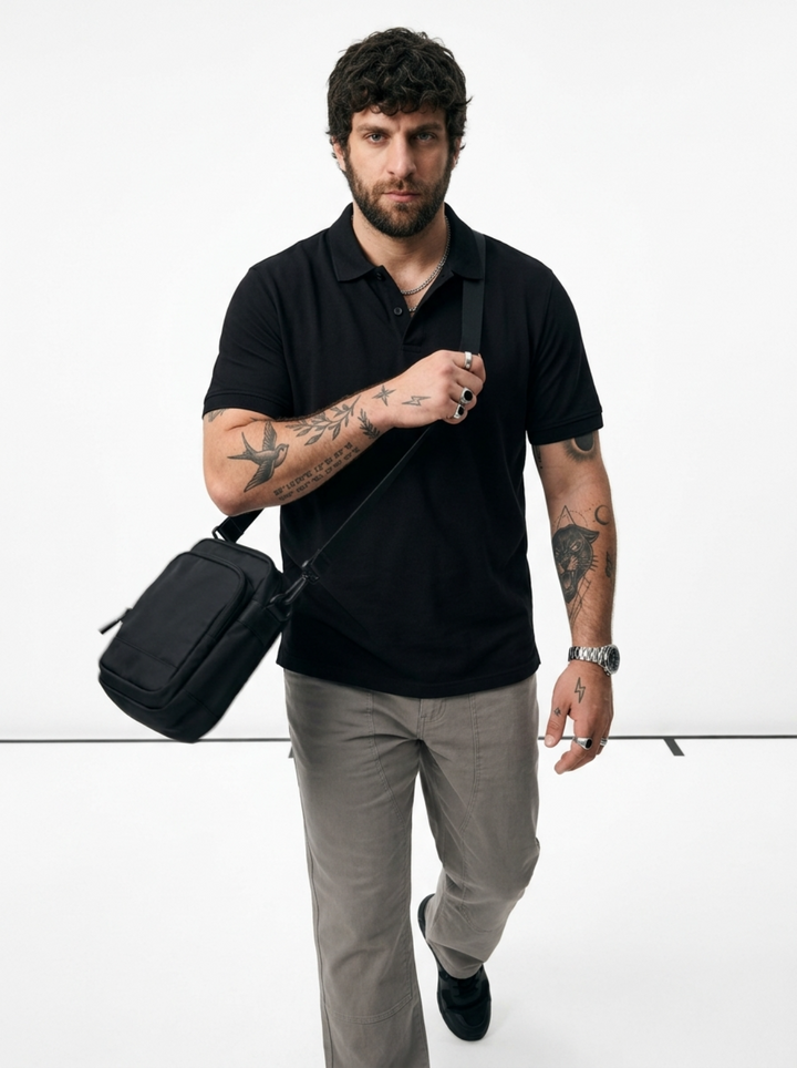 PLUS SIZE MEN SMART POLO | XL-7XL